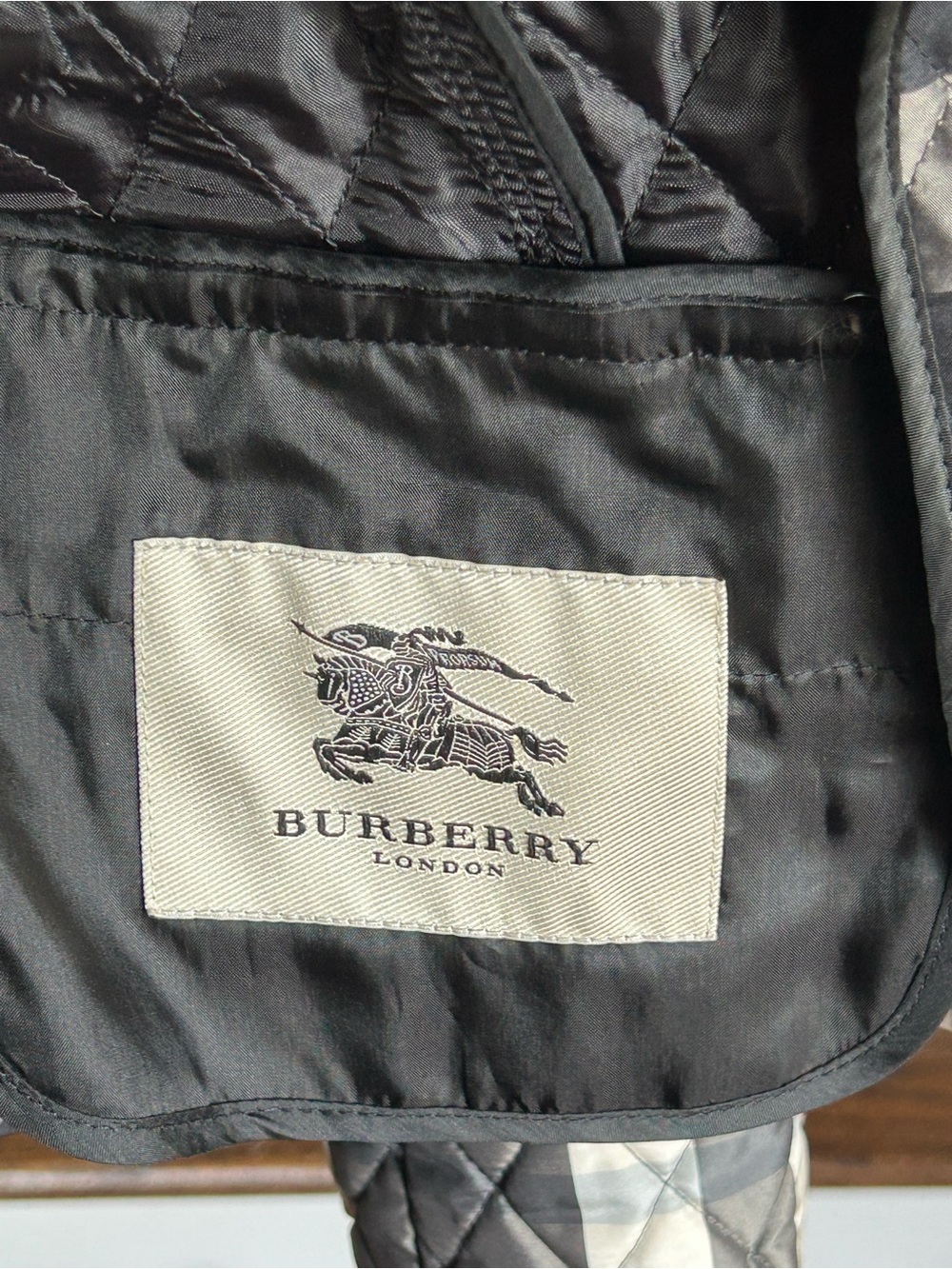 Burberry Quilted Peplum Plaid Jacket - Picture 4 of 8